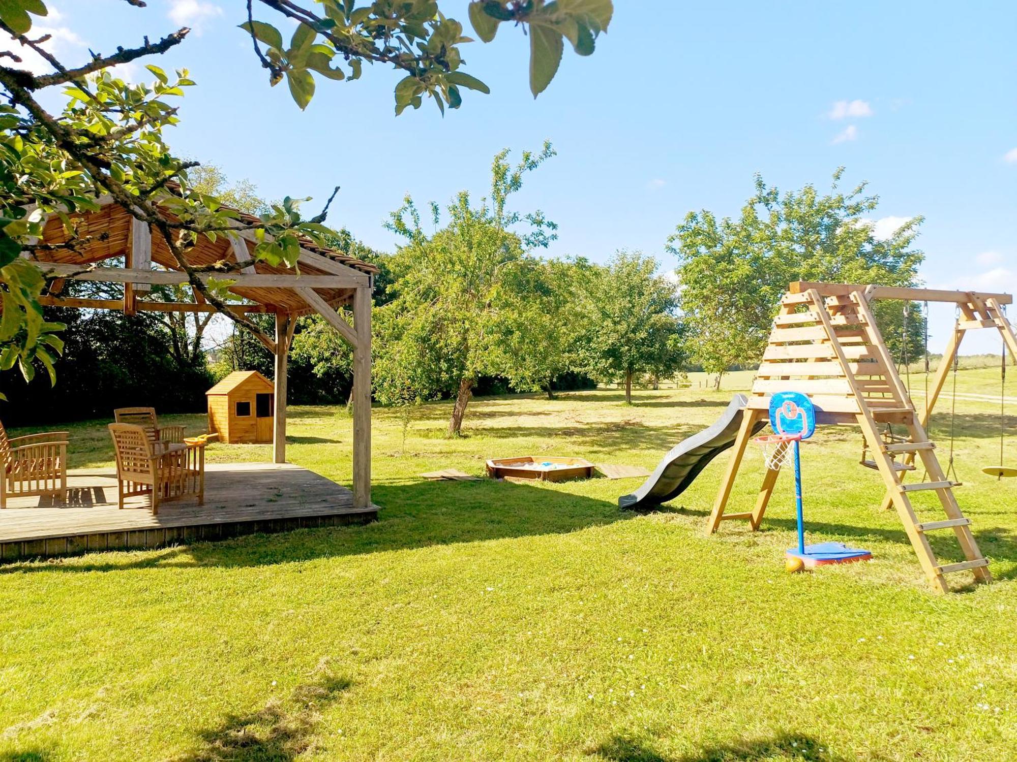 Villa La Garenciere - Les Hirondelles Champfleur  Esterno foto